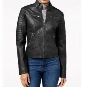 Maralyn & Me- Black Moto Jacket- S